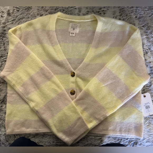 NWT Billabong Short N Sweet Cardigan- M & L - Picture 11 of 11